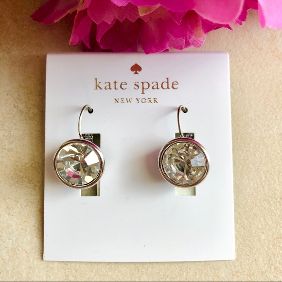 KATE SPADE Crystal Earring LOT OF TWO - Picture 5 of 7